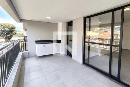 Sala - Varanda de apartamento para alugar com 3 quartos, 91m² em Recanto Quarto Centenario, Jundiaí