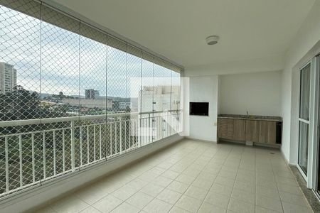 Varanda gourmet de apartamento para alugar com 4 quartos, 158m² em Tamboré, Santana de Parnaíba