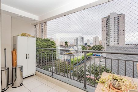 Varanda da Sala de apartamento à venda com 2 quartos, 57m² em Sacoma, São Paulo