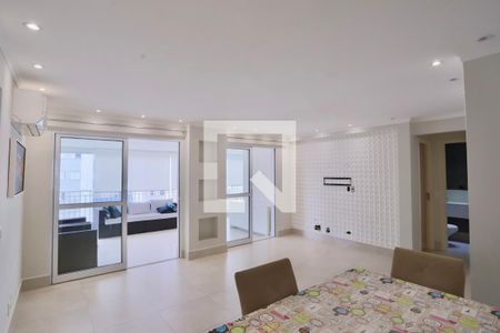 Sala de apartamento à venda com 3 quartos, 123m² em Vila Regente Feijó, São Paulo