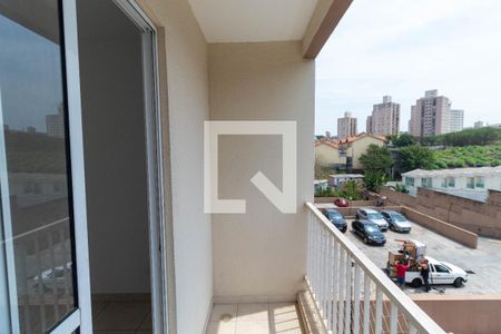 Varanda da Sala de apartamento para alugar com 2 quartos, 52m² em Vila Pierina, São Paulo