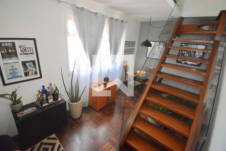 Sala de apartamento à venda com 3 quartos, 110m² em Padre Eustáquio, Belo Horizonte