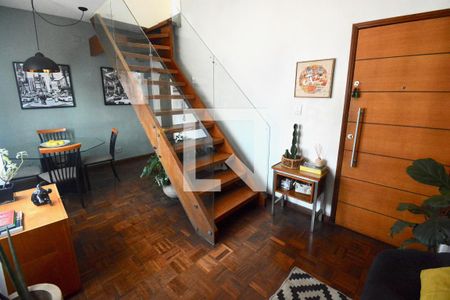 Sala de apartamento à venda com 3 quartos, 110m² em Padre Eustáquio, Belo Horizonte