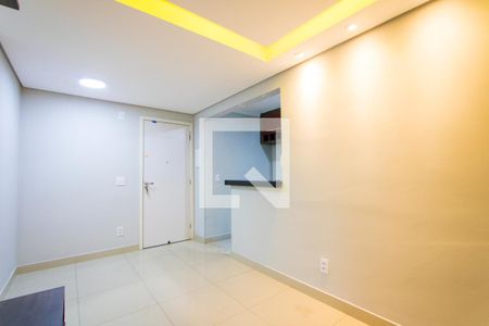 Sala de apartamento à venda com 2 quartos, 47m² em Vila Homero Thon, Santo André