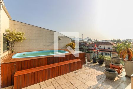 Varanda e Terraço de apartamento à venda com 3 quartos, 205m² em Recreio dos Bandeirantes, Rio de Janeiro