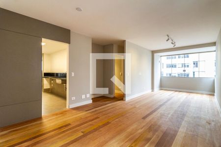 Sala de apartamento à venda com 2 quartos, 83m² em Pinheiros, São Paulo