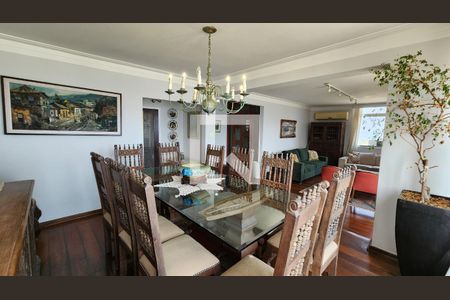 Sala de apartamento para alugar com 4 quartos, 190m² em José Menino, Santos