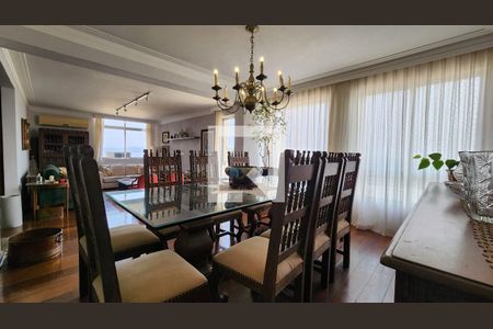 Sala de apartamento para alugar com 4 quartos, 190m² em José Menino, Santos