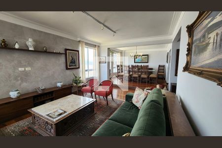 Sala de apartamento para alugar com 4 quartos, 190m² em José Menino, Santos