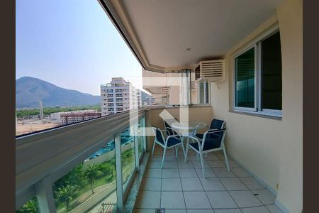 Varanda de apartamento para alugar com 2 quartos, 76m² em Recreio dos Bandeirantes, Rio de Janeiro