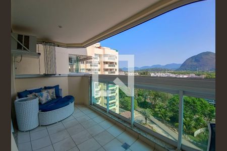 Varanda de apartamento para alugar com 2 quartos, 76m² em Recreio dos Bandeirantes, Rio de Janeiro