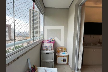 Varanda da Sala de apartamento à venda com 2 quartos, 70m² em Vila da Saúde, São Paulo