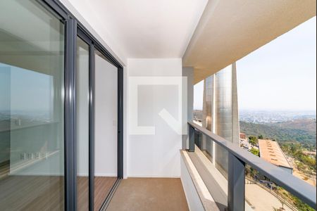 Varanda de apartamento para alugar com 2 quartos, 70m² em Vila da Serra, Nova Lima