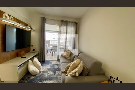 Sala de apartamento à venda com 2 quartos, 74m² em Caiçaras, Belo Horizonte