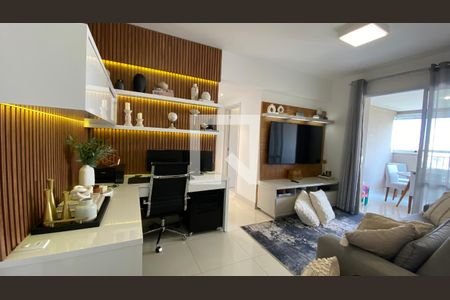 Sala de apartamento à venda com 2 quartos, 74m² em Caiçaras, Belo Horizonte