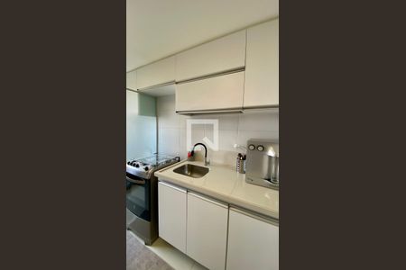 Cozinha de apartamento à venda com 2 quartos, 74m² em Caiçaras, Belo Horizonte