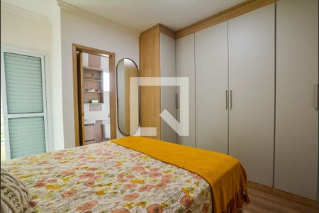 Quarto Suíte de apartamento à venda com 2 quartos, 110m² em Utinga, Santo André