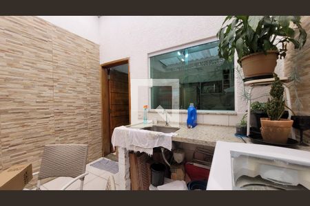 Área externa  de casa à venda com 3 quartos, 104m² em Vila Marina, Santo André