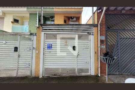 Plaquinha de casa à venda com 3 quartos, 104m² em Vila Marina, Santo André