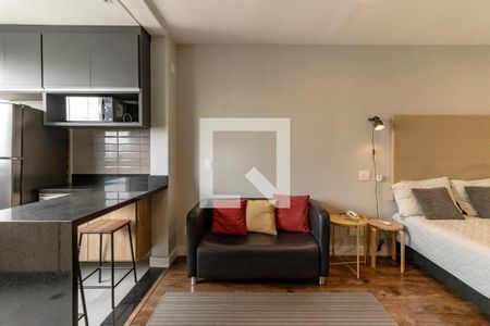 Studio de kitnet/studio para alugar com 1 quarto, 27m² em Vila Olímpia, São Paulo