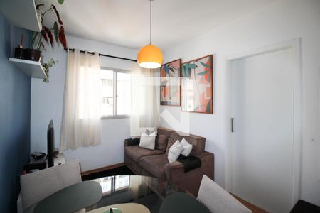 Sala de apartamento para alugar com 1 quarto, 32m² em Indianópolis, São Paulo