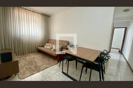 Sala de apartamento para alugar com 2 quartos, 72m² em Havaí, Belo Horizonte