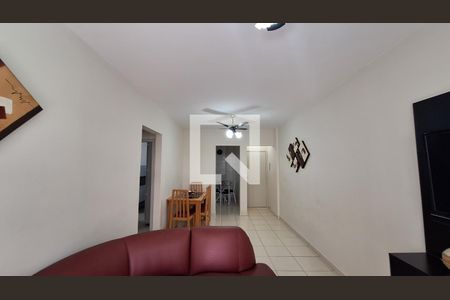 Sala de apartamento para alugar com 2 quartos, 78m² em Aviação, Praia Grande