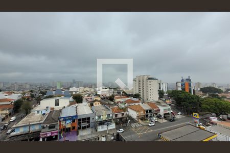 Vista da Sala de apartamento à venda com 3 quartos, 104m² em Vila Gilda, Santo André