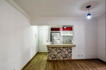 Sala de apartamento para alugar com 2 quartos, 60m² em Vila Valparaíso, Santo André