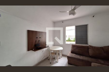 Sala de apartamento para alugar com 1 quarto, 51m² em Ocian, Praia Grande