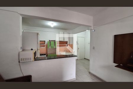 Sala de apartamento para alugar com 1 quarto, 51m² em Ocian, Praia Grande