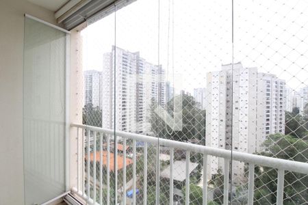 Varanda da Sala de apartamento para alugar com 2 quartos, 57m² em Parque Reboucas, São Paulo