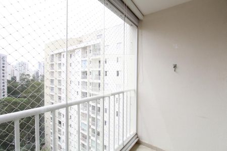 Varanda da Sala de apartamento para alugar com 2 quartos, 57m² em Parque Reboucas, São Paulo