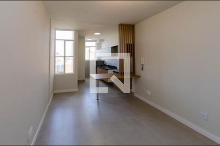 Sala de apartamento à venda com 1 quarto, 52m² em Lourdes, Belo Horizonte