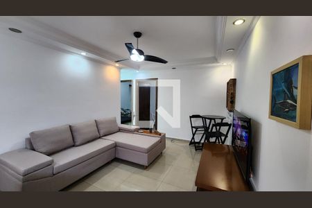 Sala de apartamento para alugar com 2 quartos, 80m² em Boqueirão, Santos