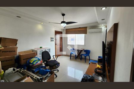 Sala de apartamento para alugar com 2 quartos, 80m² em Boqueirão, Santos