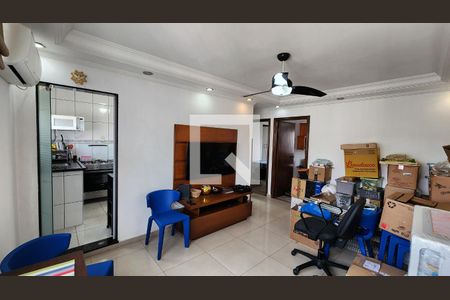 Sala de apartamento para alugar com 2 quartos, 80m² em Boqueirão, Santos