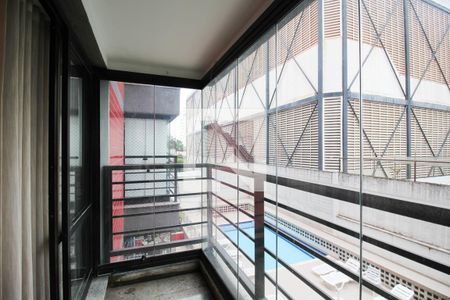 Varanda  de apartamento para alugar com 2 quartos, 96m² em Vila Olímpia, São Paulo