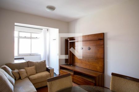 Sala de apartamento para alugar com 2 quartos, 61m² em Floresta, Belo Horizonte