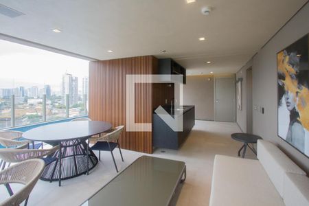 Espaço Gourmet de kitnet/studio à venda com 1 quarto, 24m² em Santo Amaro, São Paulo