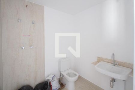 Banheiro de kitnet/studio à venda com 1 quarto, 24m² em Santo Amaro, São Paulo