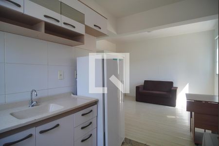 Cozinha de apartamento para alugar com 1 quarto, 45m² em Operário, Novo Hamburgo