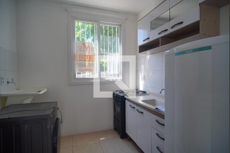 Cozinha de apartamento para alugar com 1 quarto, 45m² em Operário, Novo Hamburgo