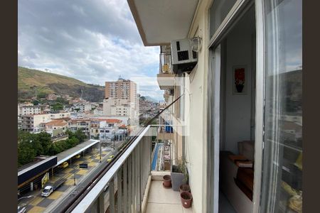 Varanda da Sala de apartamento à venda com 2 quartos, 57m² em Riachuelo, Rio de Janeiro