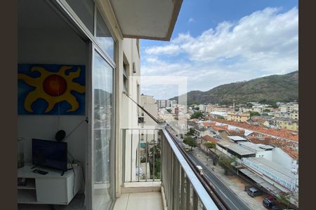 Varanda da Sala de apartamento à venda com 2 quartos, 57m² em Riachuelo, Rio de Janeiro