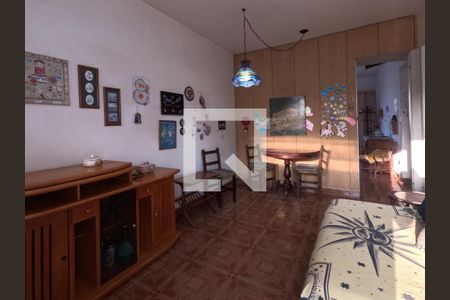 Sala 1 de apartamento para alugar com 1 quarto, 44m² em Gonzaga, Santos