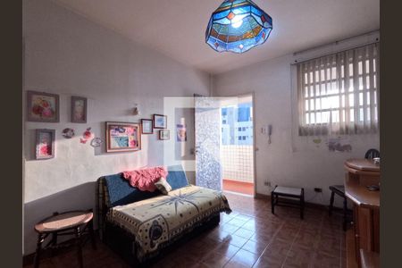 Sala 1 de apartamento para alugar com 1 quarto, 44m² em Gonzaga, Santos