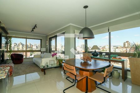 Sala de apartamento à venda com 2 quartos, 93m² em Petrópolis, Porto Alegre