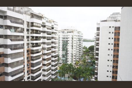 Vista - Varanda - Sala de apartamento para alugar com 3 quartos, 85m² em Barra da Tijuca, Rio de Janeiro