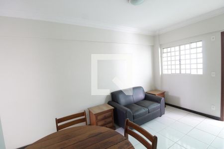 Sala de apartamento para alugar com 1 quarto, 42m² em Tibery, Uberlândia